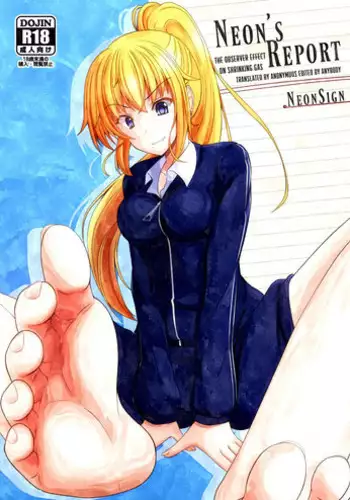 [NeonSign (DRE)] Neon's Report - Fukugougata Shukushou Gas no Kouka Sokutei [ENGLISH]