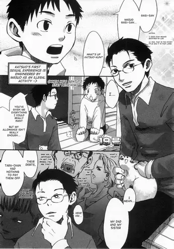 Tsukumo Gou (BOX) - Katsuo's First Sexual Experience [ENG]