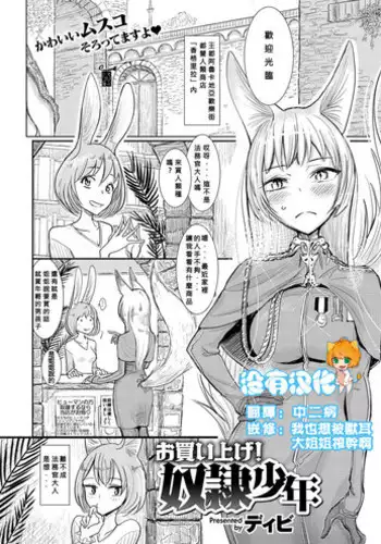 [Dhibi] Okaiage! Dorei Shounen (COMIC X-EROS #47) [Chinese] [????] [Digital]
