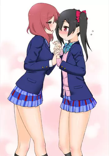 [CELTRANCE (Kogaku Kazuya)] Maki-chan ga Hajimete Nico-chan to Ecchi suru Hon (Les Ban) (Love Live!) [English]